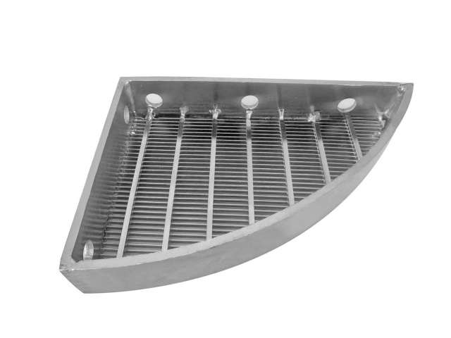 Wedge wire screen sieve plate